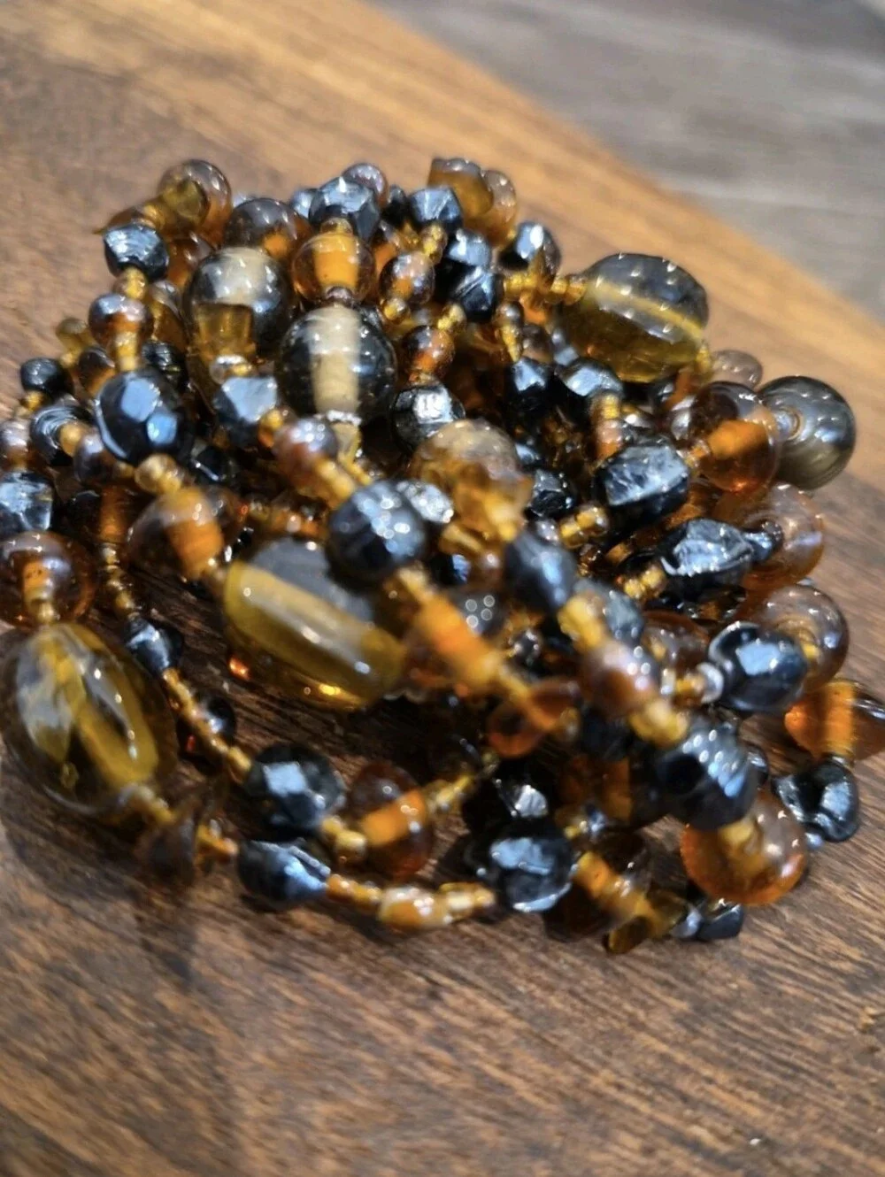Vtg Baltic Amber Long Single Strand Shorter Double or Triple Strand Necklace